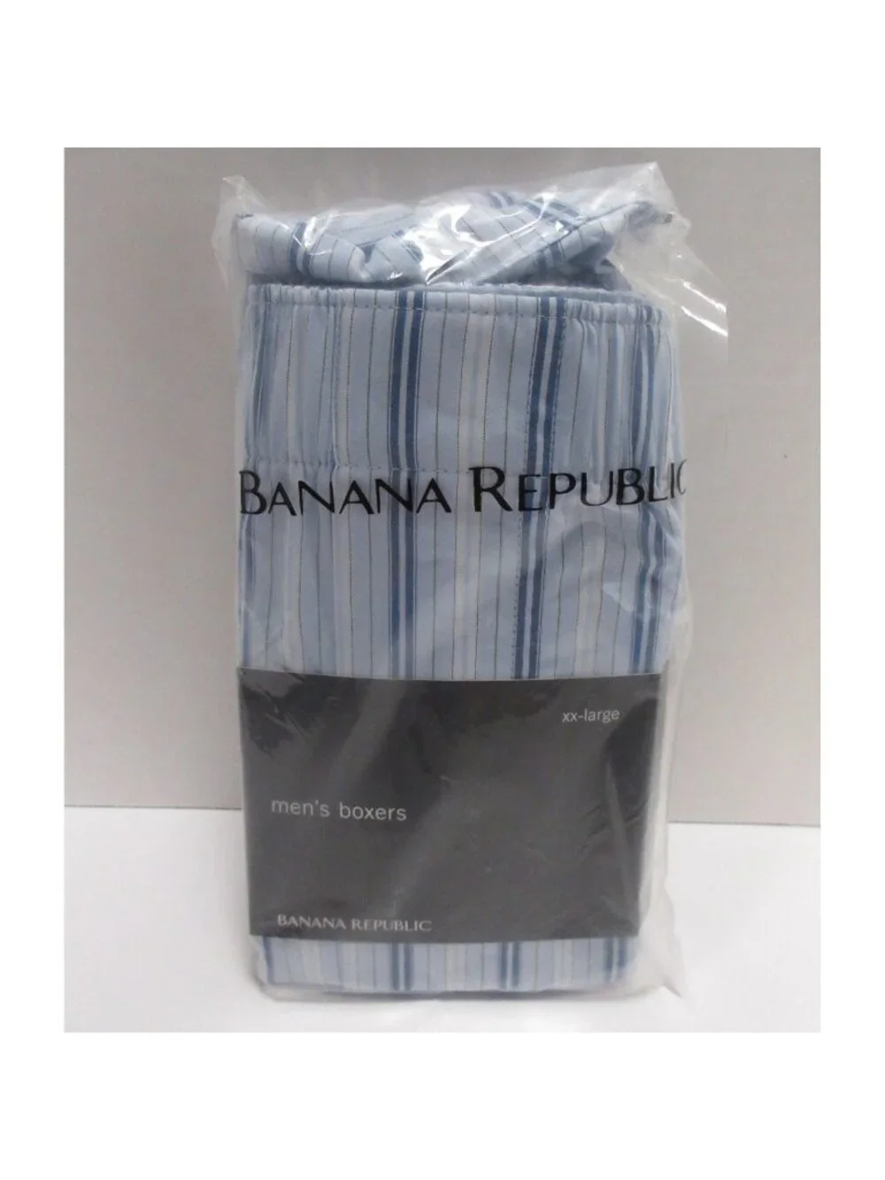 Banana Republic Underwear XXL Boxer Soho Striped Preppy Y2K Cotton NEW